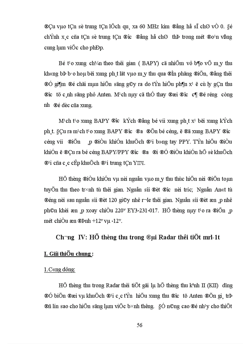 image for page Radar thời tiết và hệ thống thu