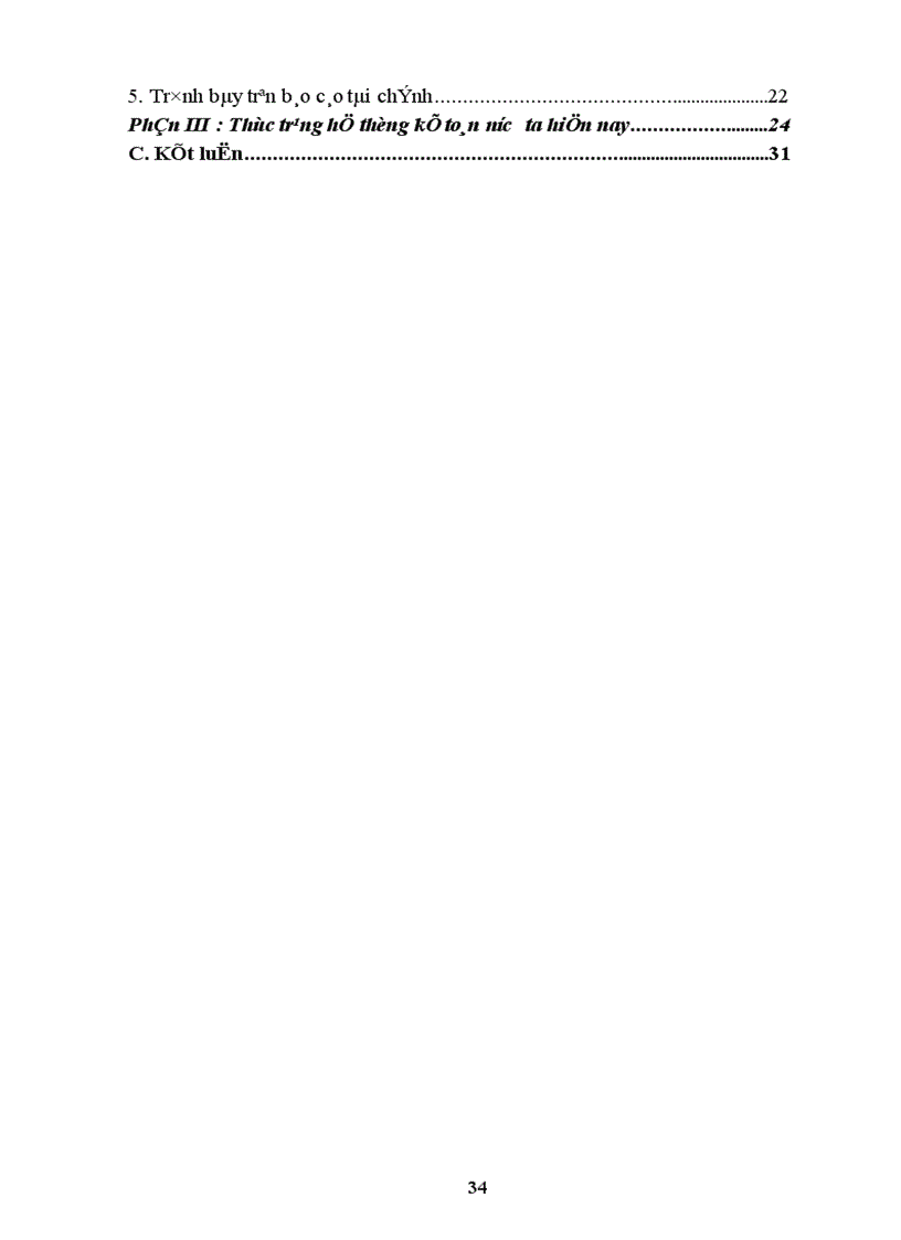 image for page Thực trạng hệ thống kế toán nước ta hiện nay