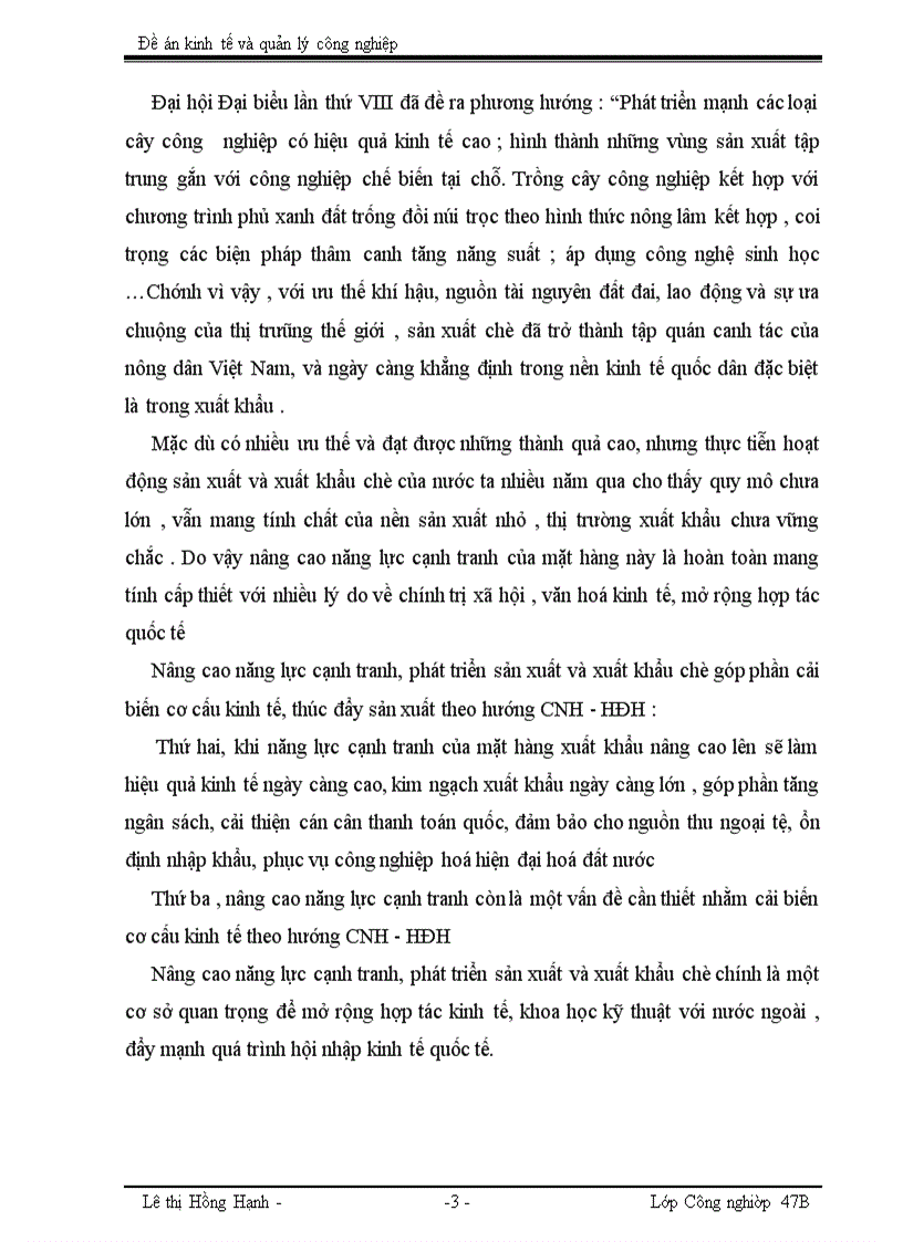 image for page Xây dựng ngành chè theo hướng an toàn tăng sức cạnh tranh trên thị trường