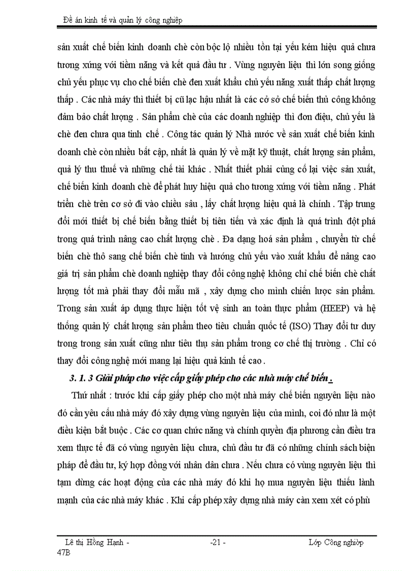 image for page Xây dựng ngành chè theo hướng an toàn tăng sức cạnh tranh trên thị trường