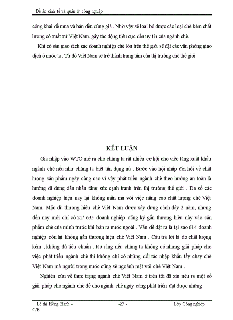 image for page Xây dựng ngành chè theo hướng an toàn tăng sức cạnh tranh trên thị trường