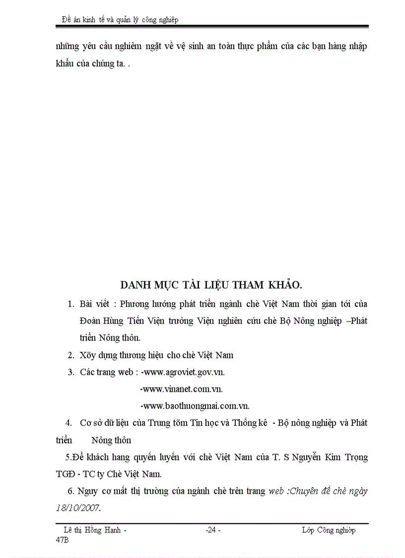 image for page Xây dựng ngành chè theo hướng an toàn tăng sức cạnh tranh trên thị trường