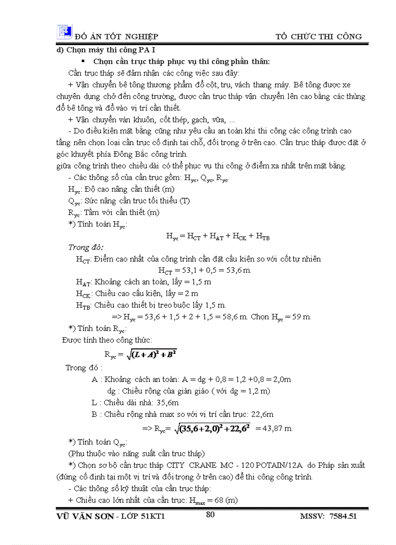 image for page Thiết kế tổ chức thi công công trình Nhà học chính A2 học viện công nghệ bưu chính viễn thông