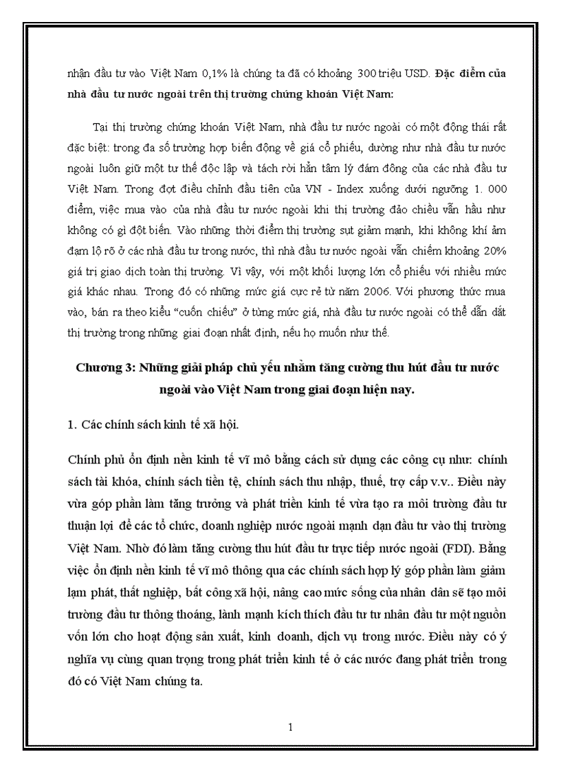 image for page Thị trường vốn đầu tư nước ngoài ở Việt Nam thực trạng và giải pháp