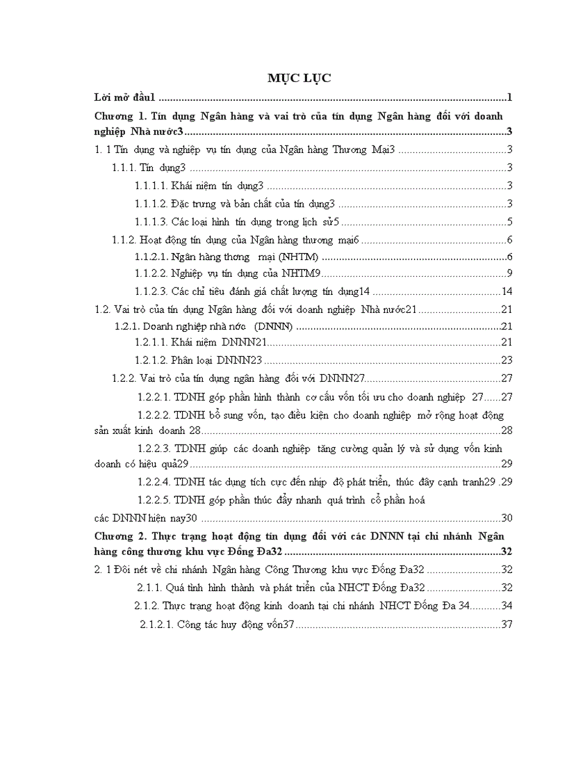 image for page Giải pháp nâng cao chất lượng tín dụng khi cho vay doanh nghiệp nhà nước tại Chi nhánh Ngân hàng Công thương Khu vực Đống Đa