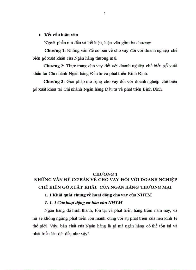 image for page Mở rộng cho vay đối với các doanh nghiệp chế biến gỗ xuất khẩu tại Ngân hàng Đầu tư và phát triển Bình Định