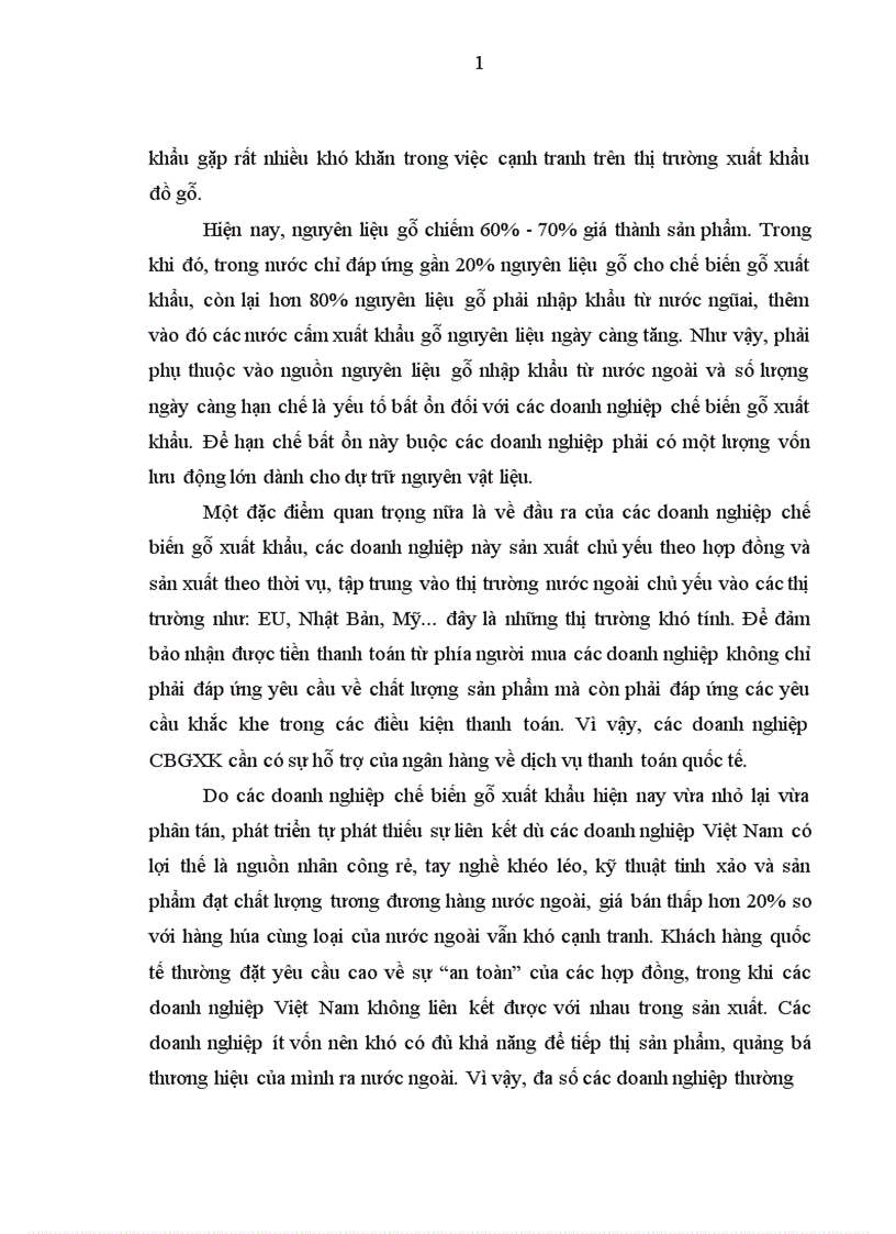 image for page Mở rộng cho vay đối với các doanh nghiệp chế biến gỗ xuất khẩu tại Ngân hàng Đầu tư và phát triển Bình Định
