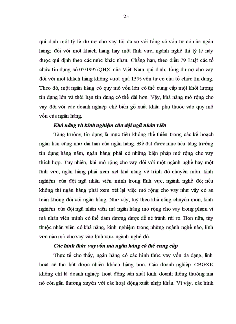 image for page Mở rộng cho vay đối với các doanh nghiệp chế biến gỗ xuất khẩu tại Ngân hàng Đầu tư và phát triển Bình Định