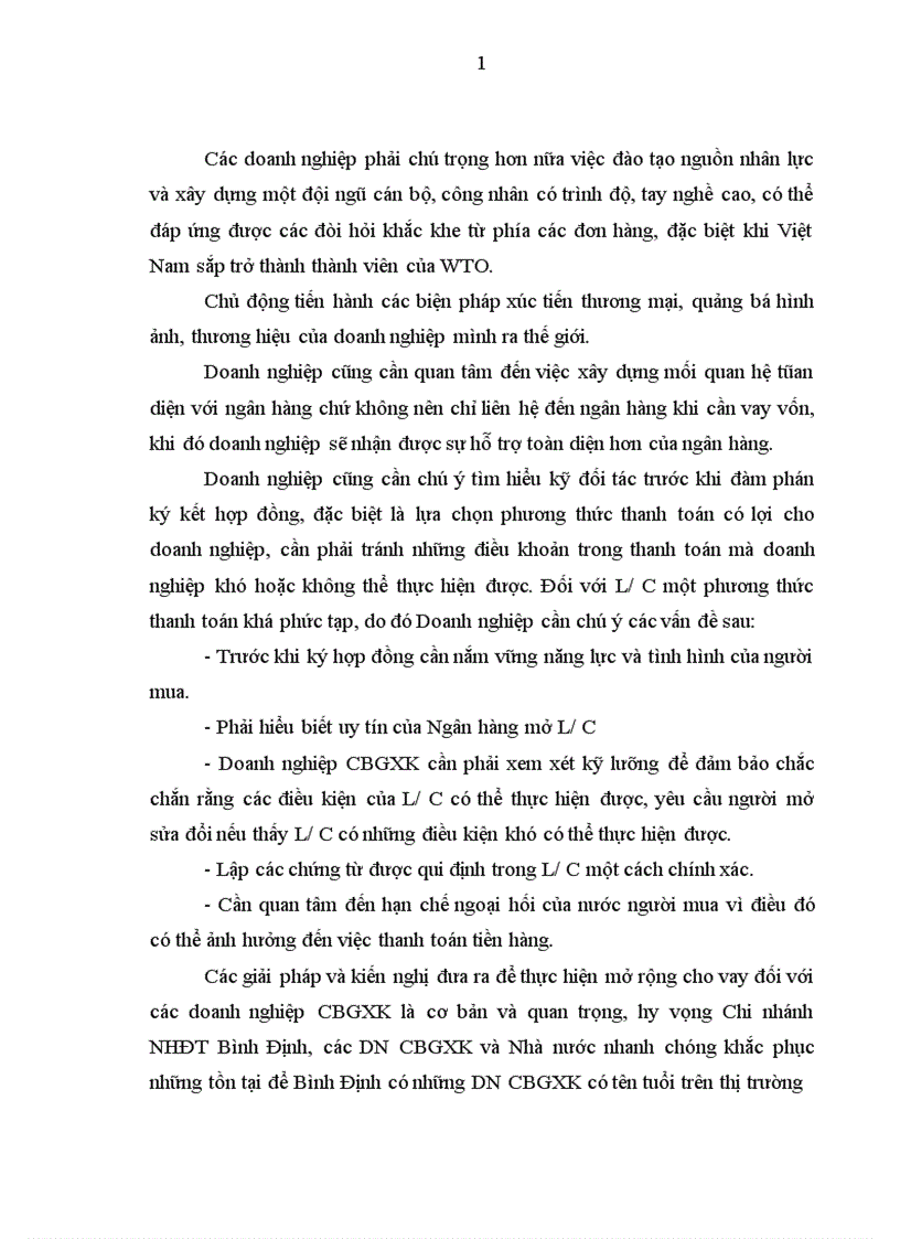 image for page Mở rộng cho vay đối với các doanh nghiệp chế biến gỗ xuất khẩu tại Ngân hàng Đầu tư và phát triển Bình Định