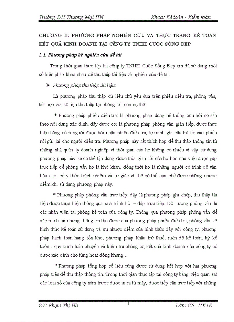 image for page Kế toán kết quả kinh doanh tại công ty TNHH Cuộc Sống Đẹp 1