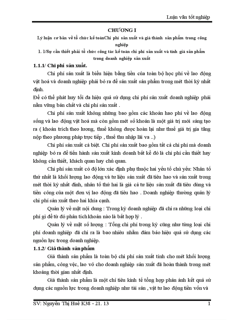 image for page Thực trạng kế toán chi phí sản suất và gíá thành sản phẩm ở Công ty Thạch Bàn 1