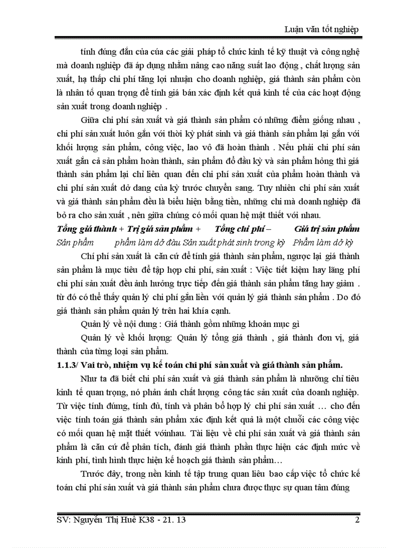 image for page Thực trạng kế toán chi phí sản suất và gíá thành sản phẩm ở Công ty Thạch Bàn 1