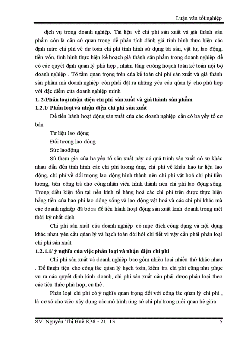 image for page Thực trạng kế toán chi phí sản suất và gíá thành sản phẩm ở Công ty Thạch Bàn 1