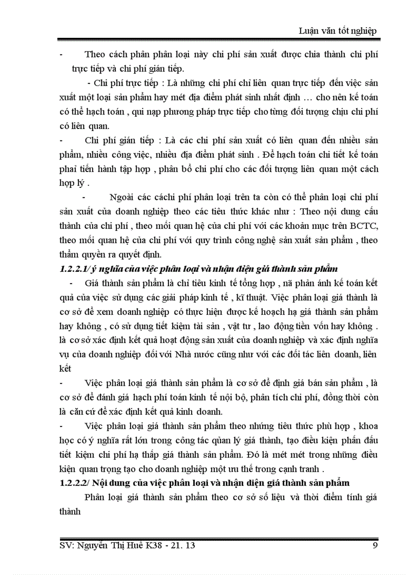 image for page Thực trạng kế toán chi phí sản suất và gíá thành sản phẩm ở Công ty Thạch Bàn 1