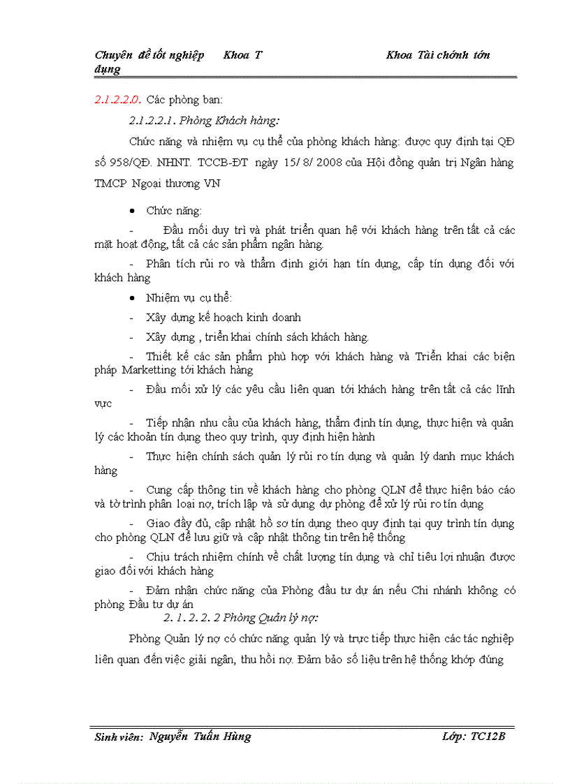 image for page Một số biện pháp nhằm phòng ngừa và hạn chế rủi ro tín dụng tại Chi nhánh Ngân hàng TMCP Ngoại thương Hà Tĩnh 1