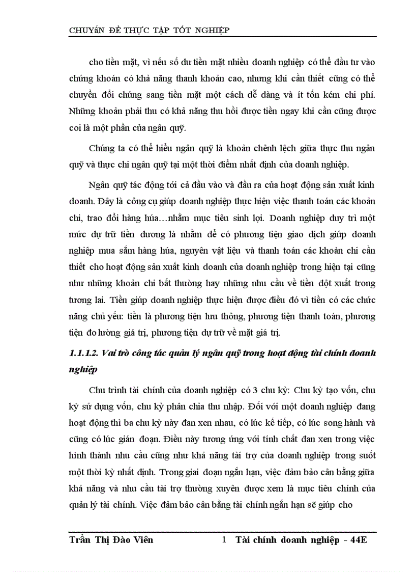 image for page Hoàn thiện công tác quản lý ngân quỹ tại công ty Điện lực 1 1