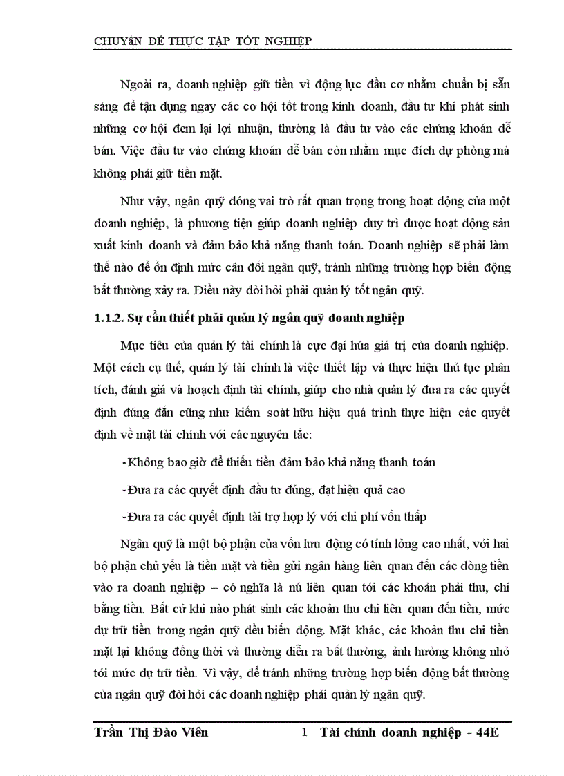 image for page Hoàn thiện công tác quản lý ngân quỹ tại công ty Điện lực 1 1
