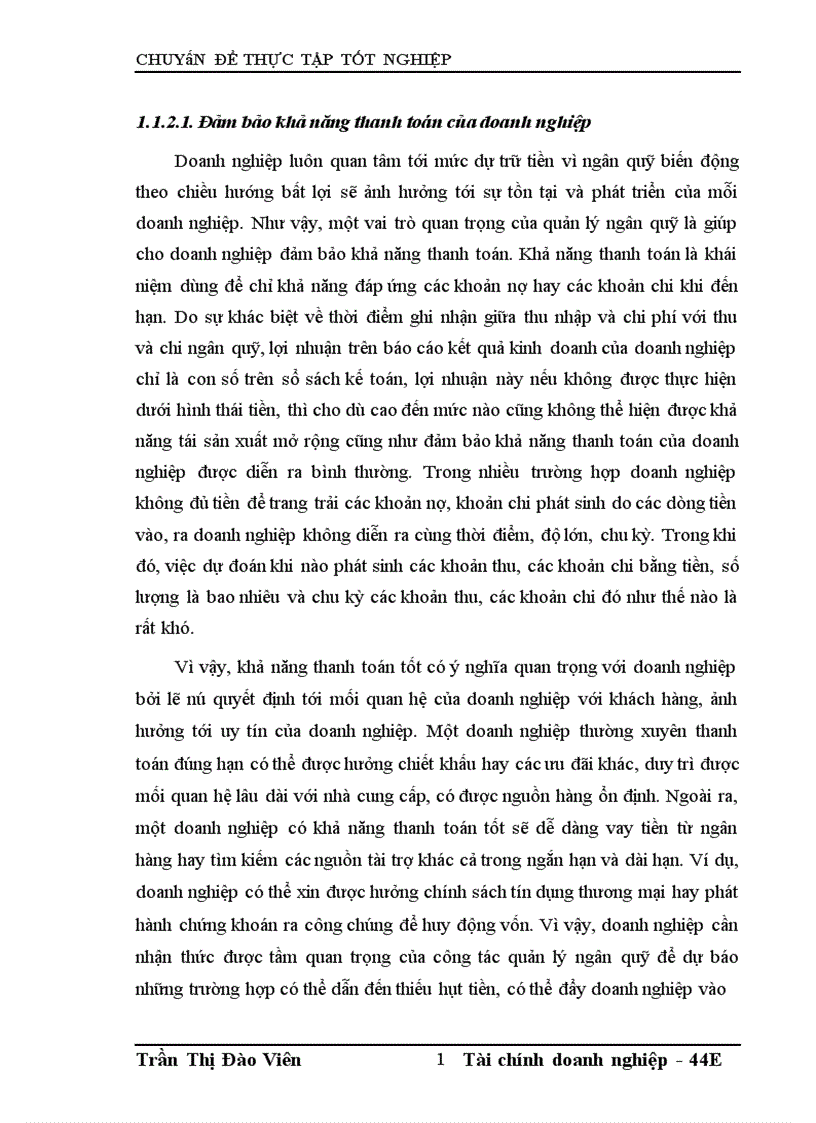 image for page Hoàn thiện công tác quản lý ngân quỹ tại công ty Điện lực 1 1