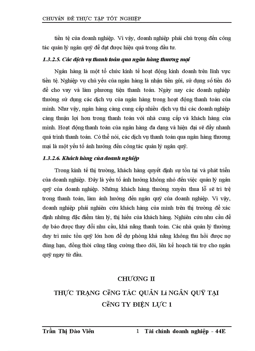 image for page Hoàn thiện công tác quản lý ngân quỹ tại công ty Điện lực 1 1