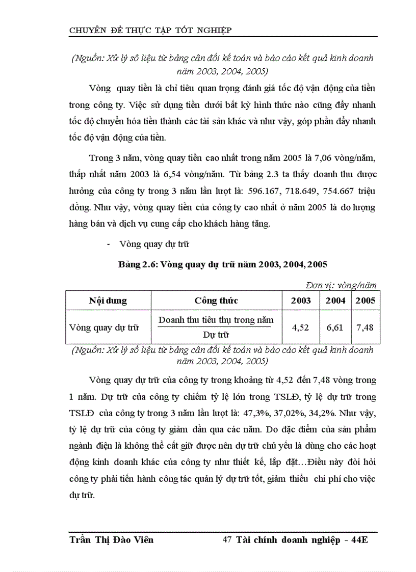 image for page Hoàn thiện công tác quản lý ngân quỹ tại công ty Điện lực 1 1