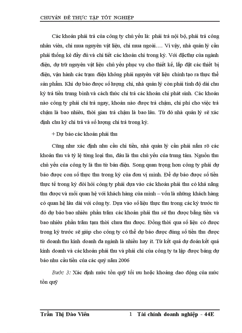 image for page Hoàn thiện công tác quản lý ngân quỹ tại công ty Điện lực 1 1