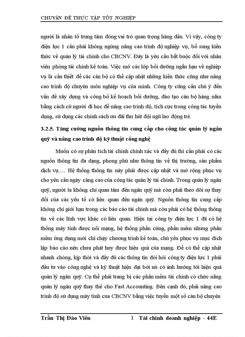 image for page Hoàn thiện công tác quản lý ngân quỹ tại công ty Điện lực 1 1