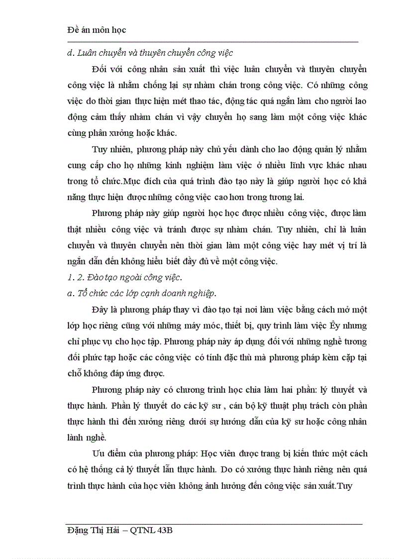image for page Hoàn thiện công tác đào tạo và phát triển cho công nhân sản xuất tại công ty Lắp máy và Xây dựng số 1 Hà Nội 1