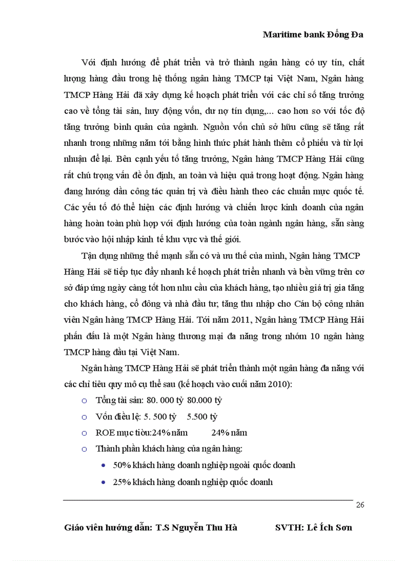 image for page Hoạt động cơ bản của chi nhánh ngân hàng thương mại cổ phần hàng hải đống đa
