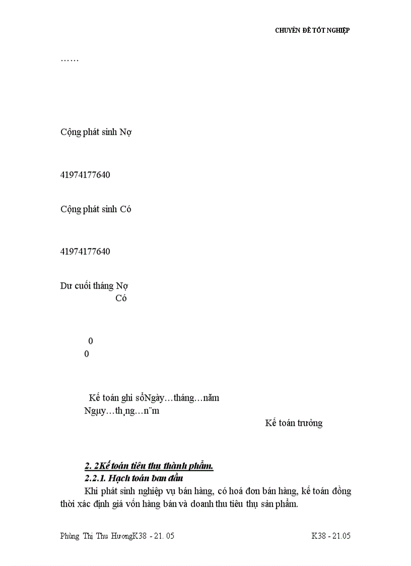 image for page Tổ chức công tác kế toán thành phẩm và tiêu thụ thành phẩm ở nhà máy thuốc lá Thăng Long 1