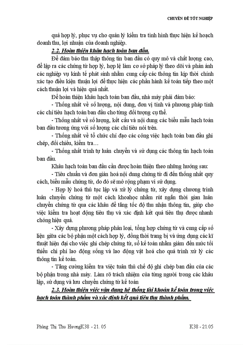image for page Tổ chức công tác kế toán thành phẩm và tiêu thụ thành phẩm ở nhà máy thuốc lá Thăng Long 1