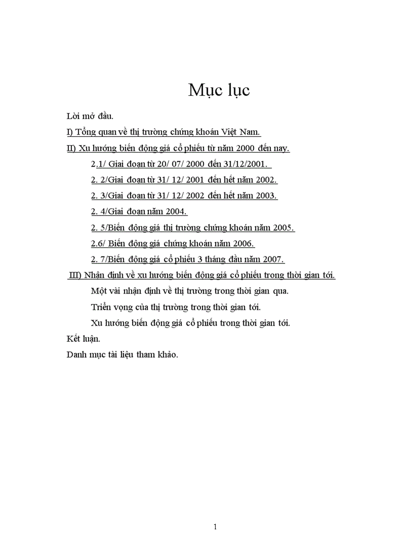 image for page Nhận định về xu hướng biến động giá cổ phiếu trong thời gian tới