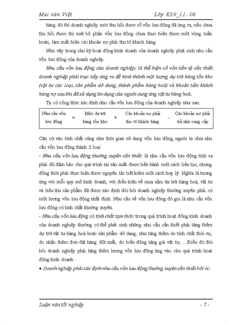 image for page Vốn lưu động và các giải pháp nhằm nâng cao hiệu quả tổ chức quản lý và sử dụng vốn lưu động tại Công ty Cổ phần Thiết Bị Phụ Tùng Hà Nội 1