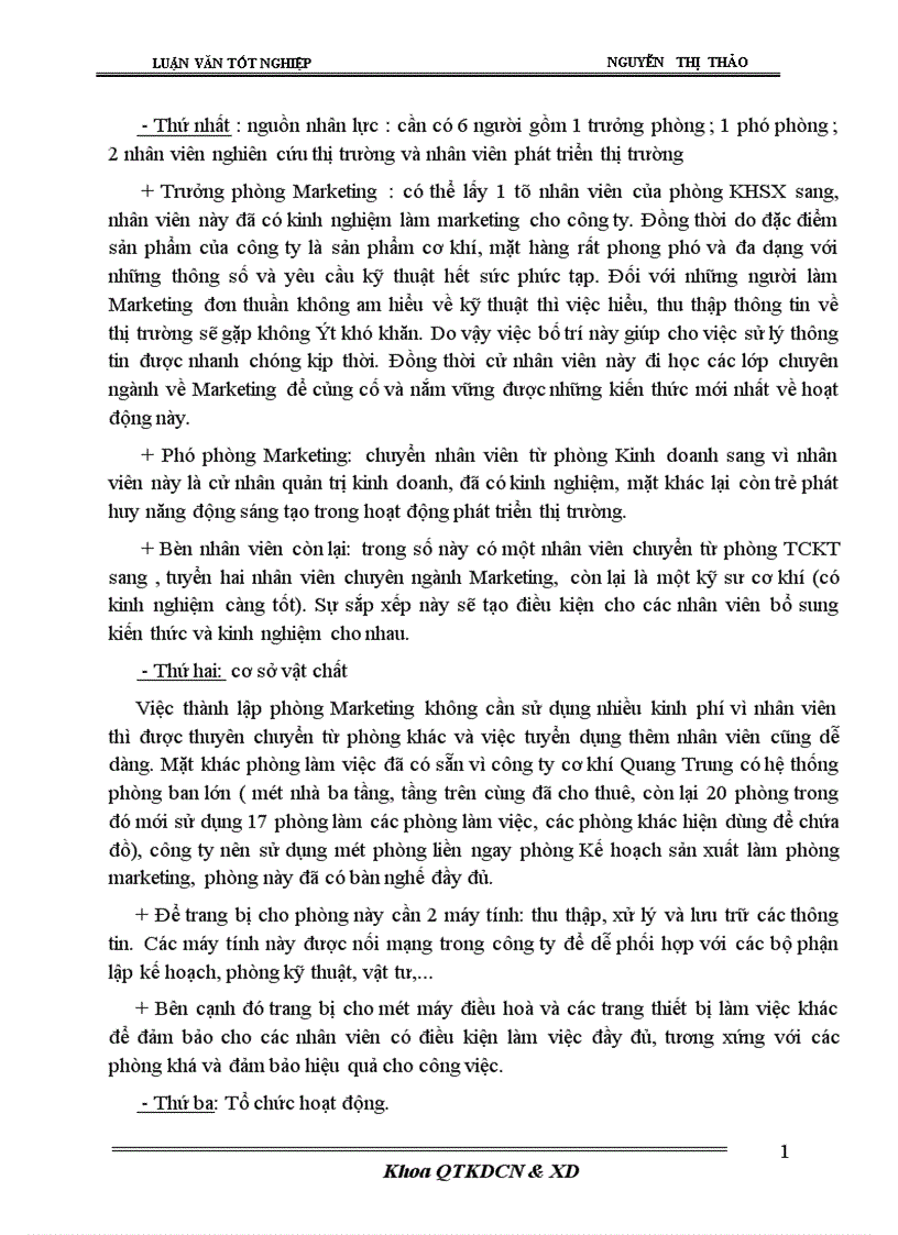 image for page Biện pháp nâng cao chất lượng sản phẩm ở công ty cơ khí Quang Trung 1