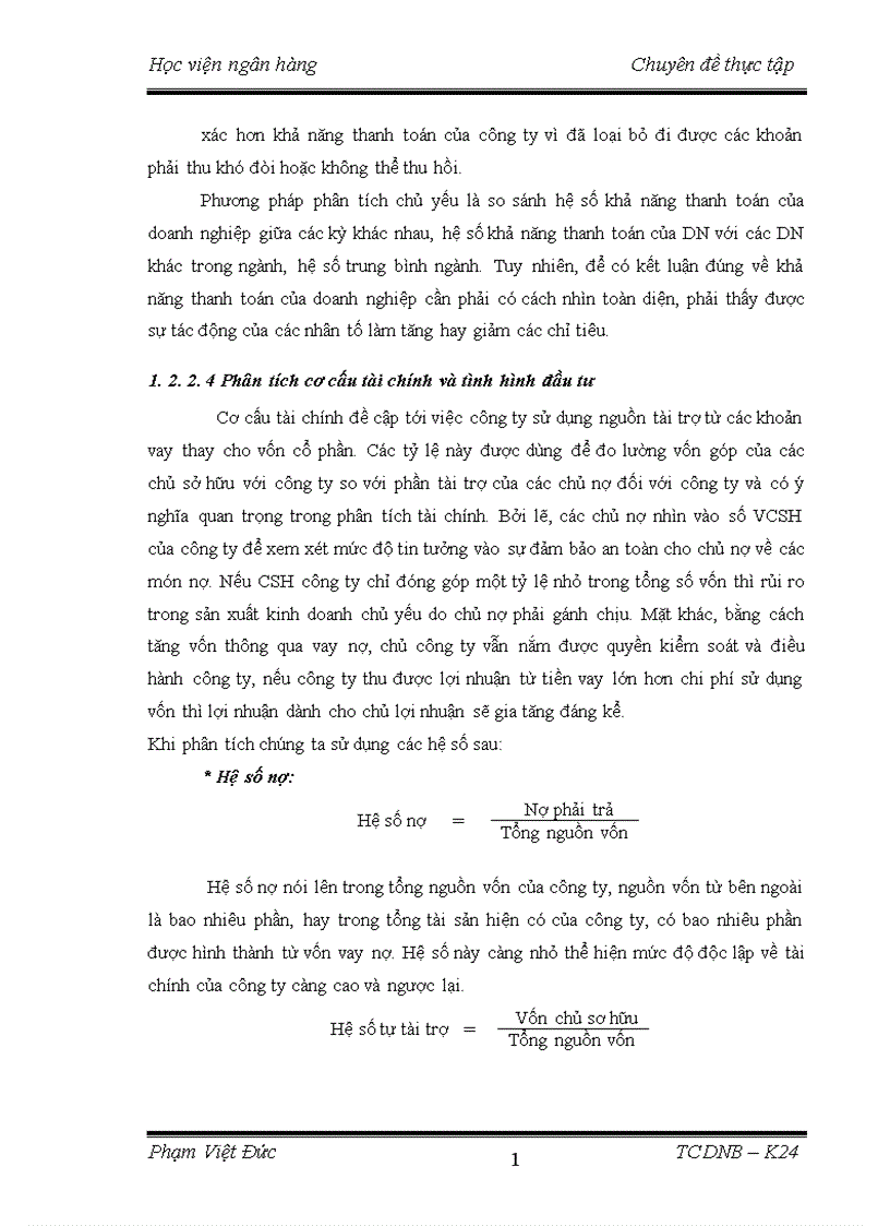 image for page Phân tích tài chính doanh nghiệp tại Công ty TNHH Quang Trung thực trạng và giải pháp 1