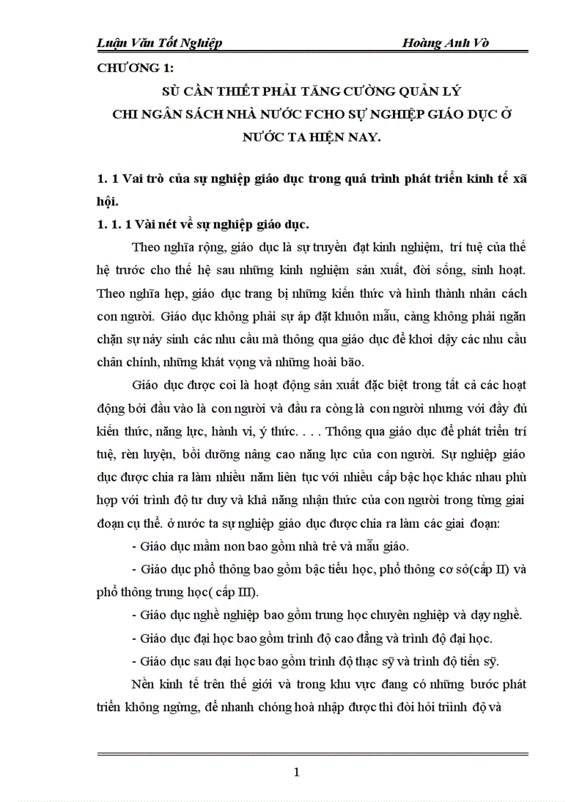image for page Thực trạng quản lý chi ngân sách nhà nước cho sự nghiệp giáo dục PTTH trên địa bàn tỉnh Phú Thọ thời gian qua