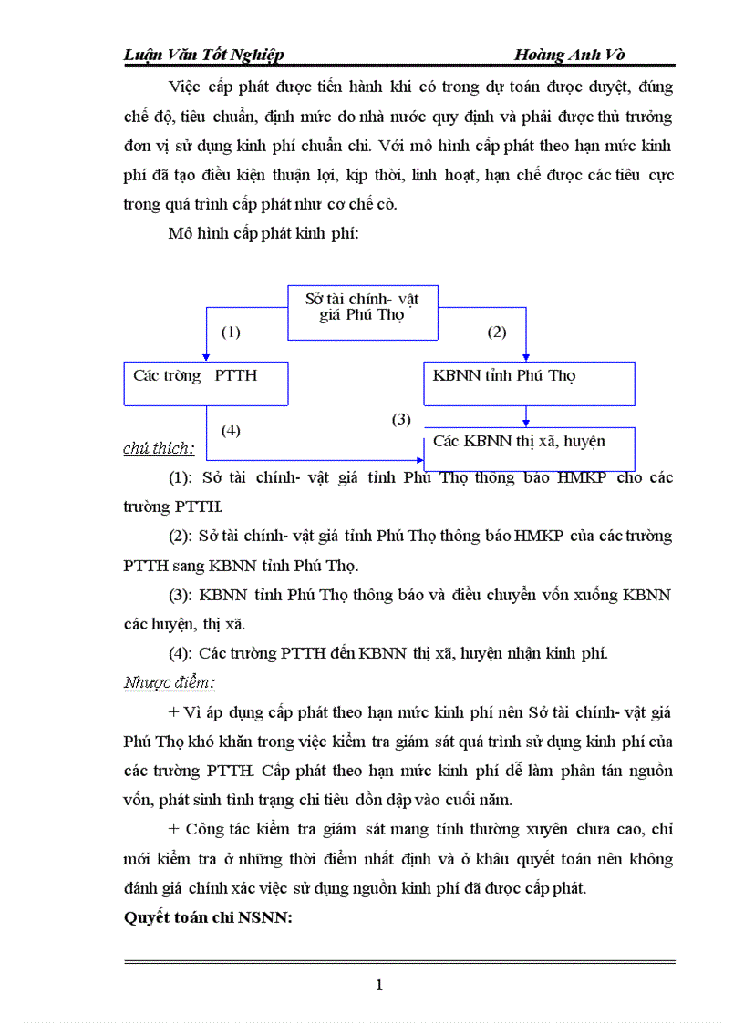 image for page Thực trạng quản lý chi ngân sách nhà nước cho sự nghiệp giáo dục PTTH trên địa bàn tỉnh Phú Thọ thời gian qua