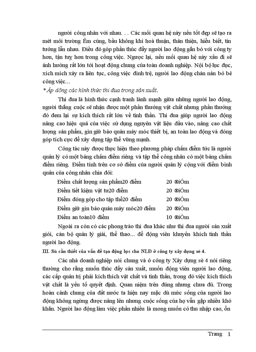 image for page Một số giải pháp nhằm nâng cao hiệu quả công tác tạo động lực cho người lao động tại công ty Xây dựng số 4 1