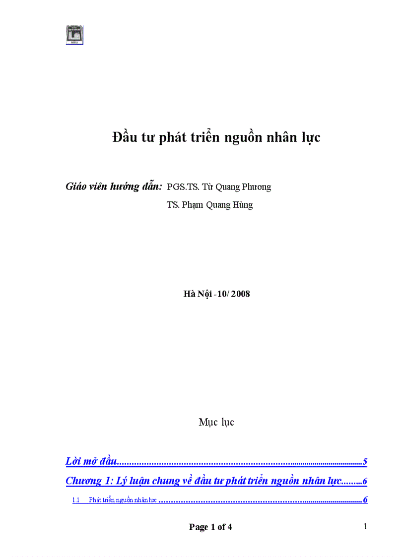 image for page Đầu tư phát triển nguồn nhân lực