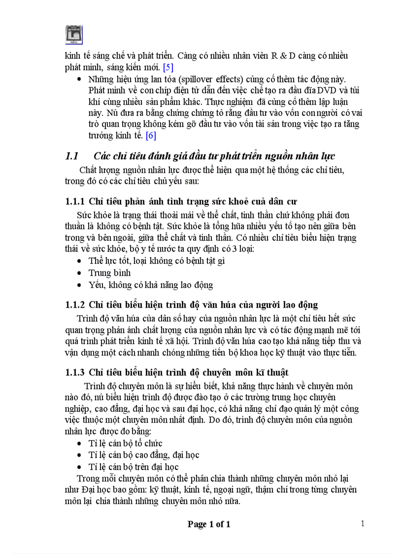 image for page Đầu tư phát triển nguồn nhân lực