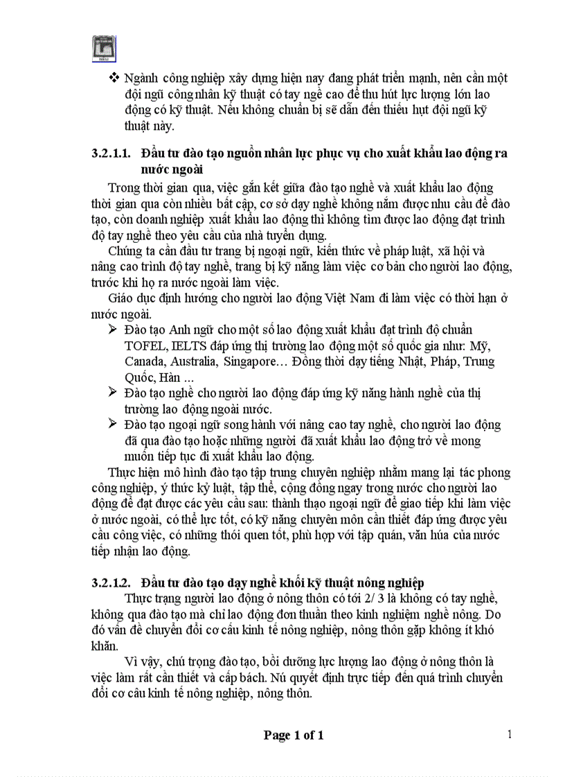 image for page Đầu tư phát triển nguồn nhân lực