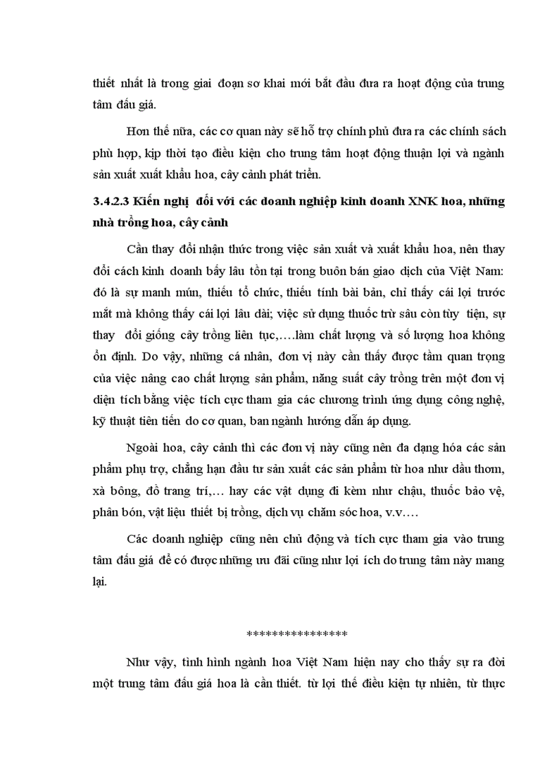 image for page Hoạt động của trung tâm đấu giá hoa Hà Lan và khả năng áp dụng tại Việt Nam