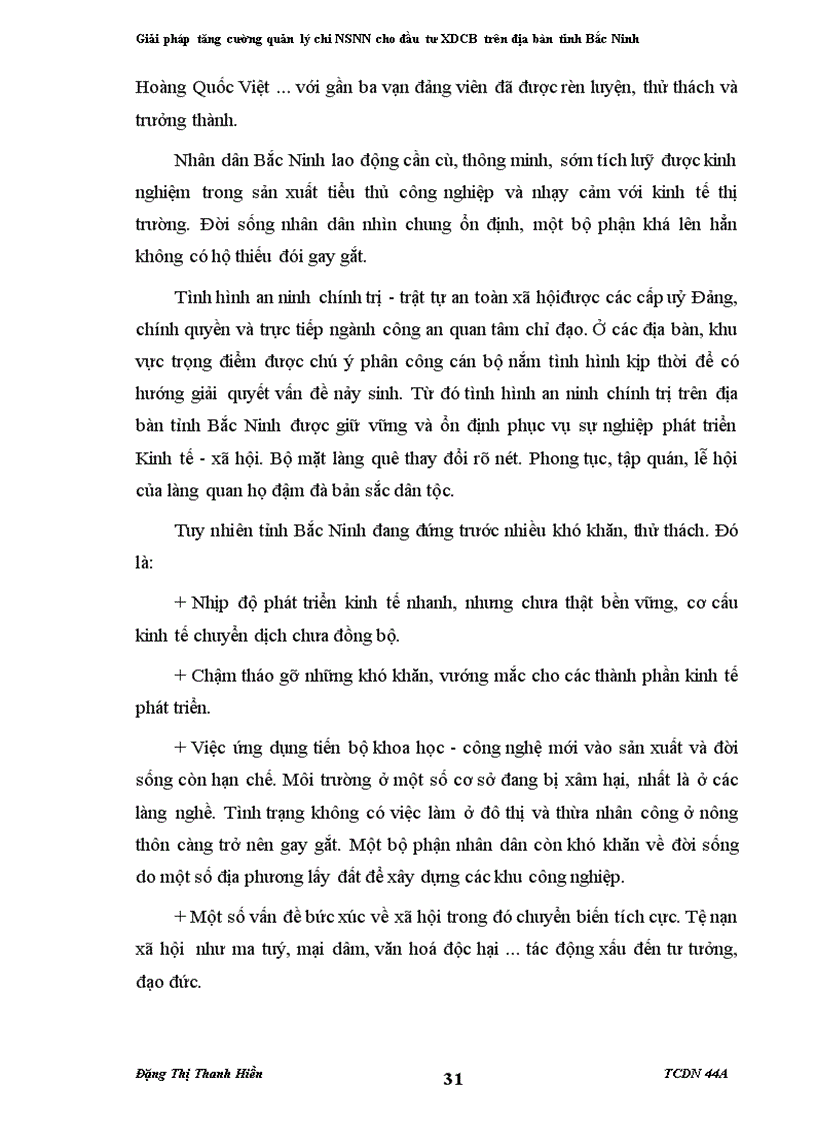 image for page Giải pháp tăng cường quản lý chi Ngân sách Nhà nước cho đầu tư XDCB trên địa bàn tỉnh Bắc Ninh
