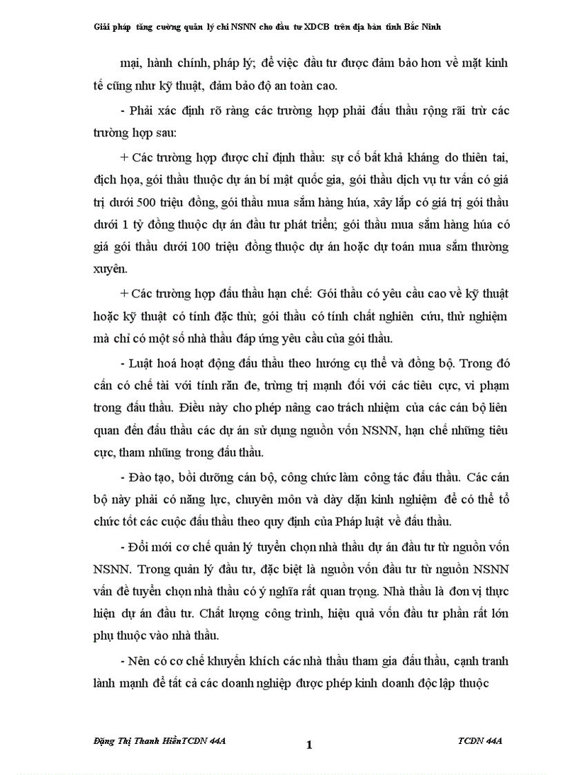 image for page Giải pháp tăng cường quản lý chi Ngân sách Nhà nước cho đầu tư XDCB trên địa bàn tỉnh Bắc Ninh