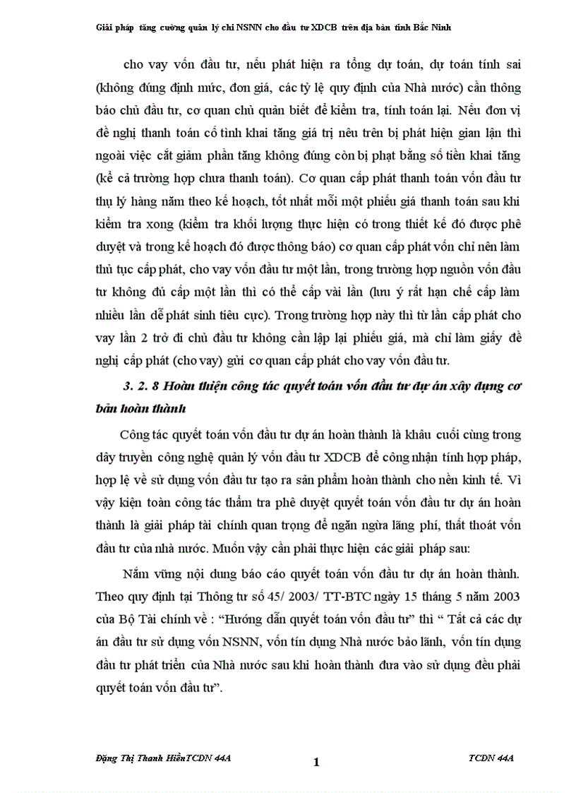 image for page Giải pháp tăng cường quản lý chi Ngân sách Nhà nước cho đầu tư XDCB trên địa bàn tỉnh Bắc Ninh