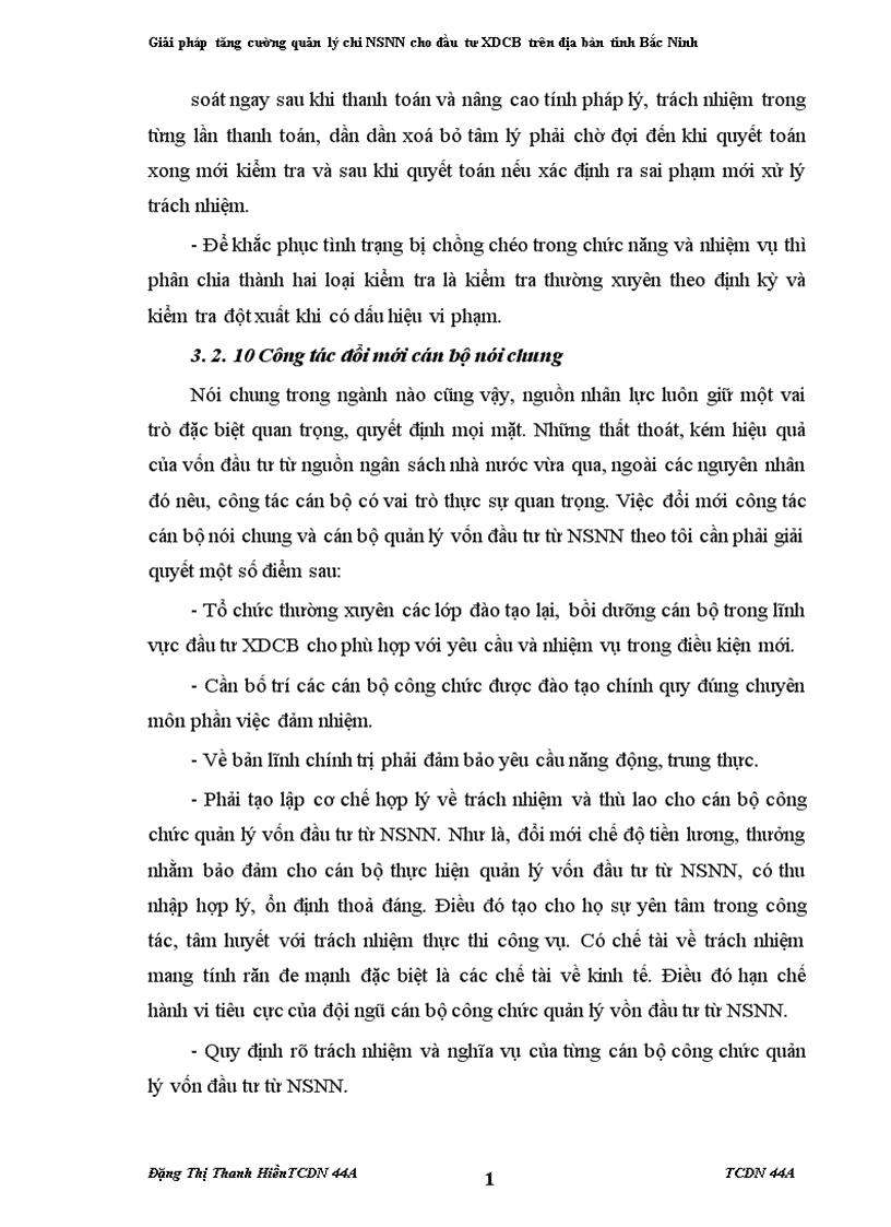 image for page Giải pháp tăng cường quản lý chi Ngân sách Nhà nước cho đầu tư XDCB trên địa bàn tỉnh Bắc Ninh