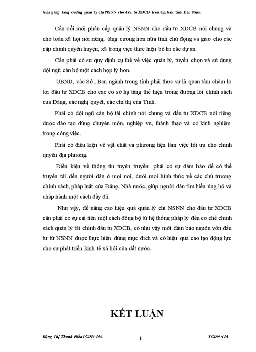 image for page Giải pháp tăng cường quản lý chi Ngân sách Nhà nước cho đầu tư XDCB trên địa bàn tỉnh Bắc Ninh