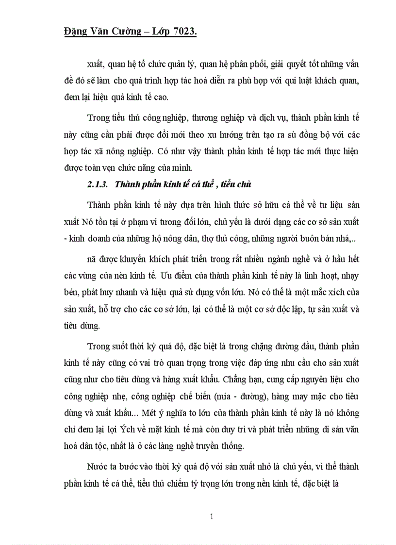 image for page Cơ cấu kinh tế nhiều thành phần trong thời kỳ quá độ lên CNXH ở Việt Nam 1