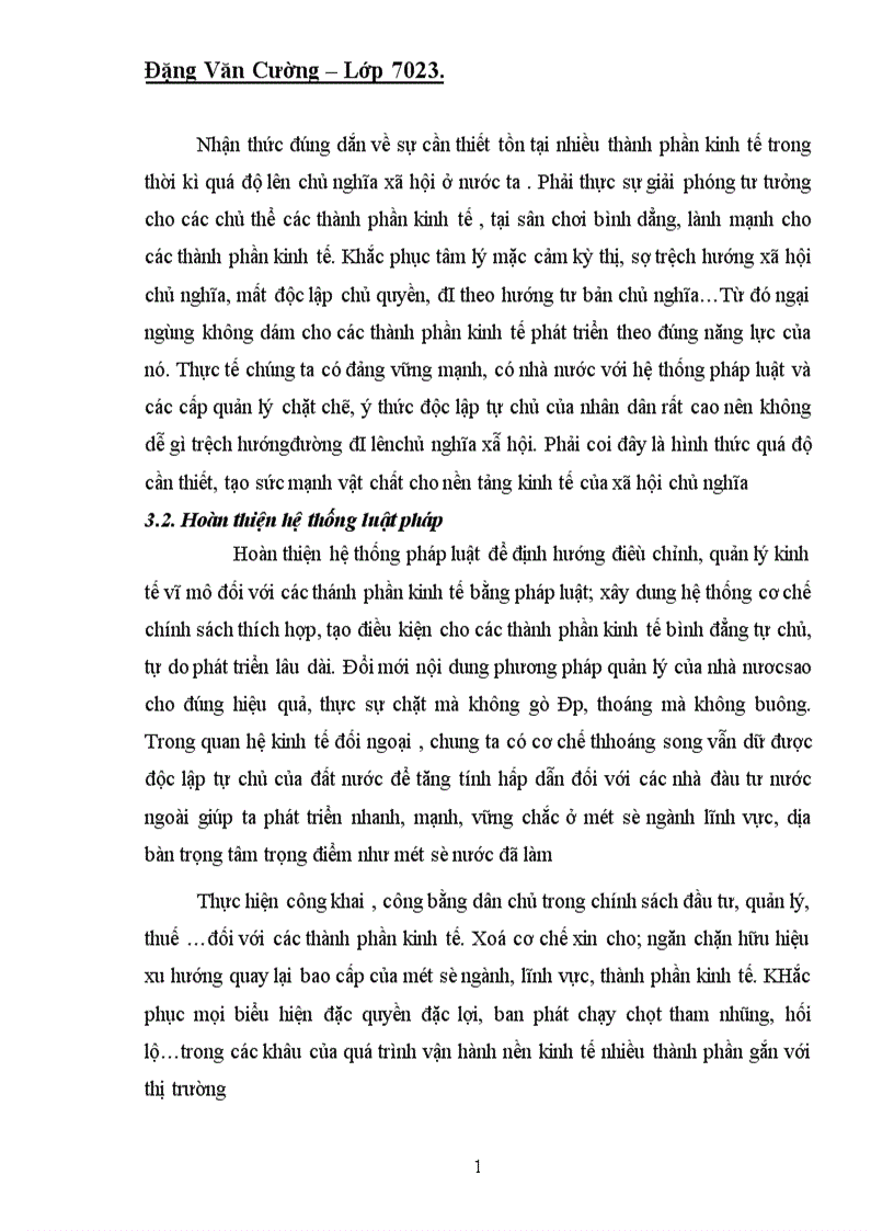 image for page Cơ cấu kinh tế nhiều thành phần trong thời kỳ quá độ lên CNXH ở Việt Nam 1