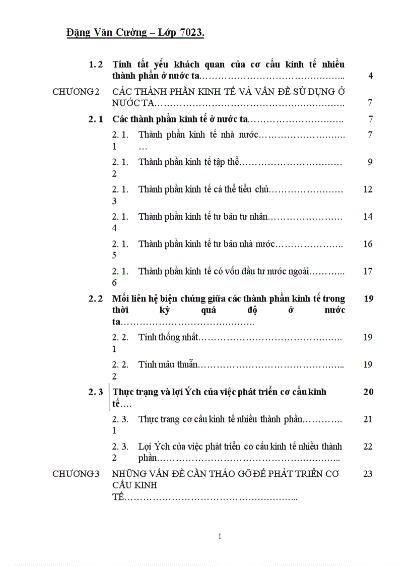 image for page Cơ cấu kinh tế nhiều thành phần trong thời kỳ quá độ lên CNXH ở Việt Nam 1