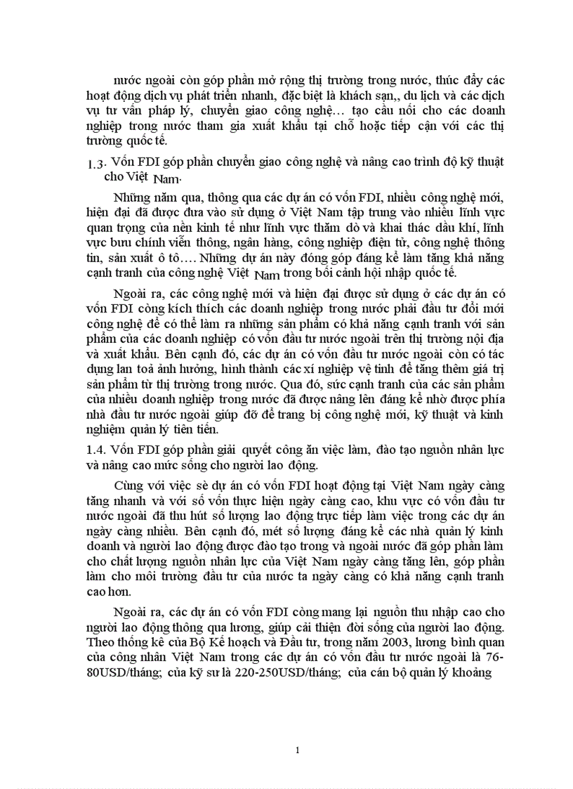 image for page Vai trò của đầu tư trực tiếp nước ngoài trong việc thúc đẩy tăng trưởng kinh tế ở Việt Nam